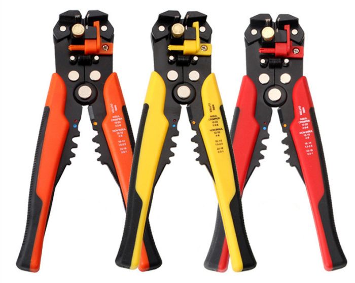 Multi-function Max 6mm 2 Strip Cut Crimp Cable Wire Stripper Manuals Electrician Pliers