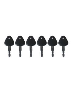 6 PCS Ignition Key 14529178 For Volvo