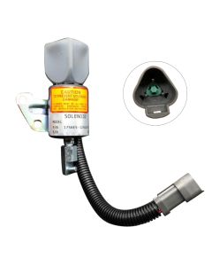 Fuel Shut Off Solenoid KT1G368-6001-2 For Komatsu 