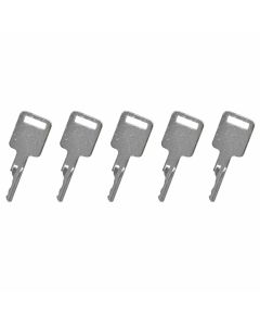 5Pcs Ignition Keys D250 Compatible with Case Skid Steer Loader 1840 1845C 40XT 60XT 70XT 75XT 85XT 90XT 95XT