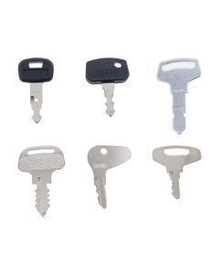 6PCS Ignition Keys 15248-63700 For Kubota 