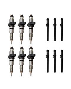 Fuel Injectors 0 445 120 018 6PCS with Connector Tube for Dodge