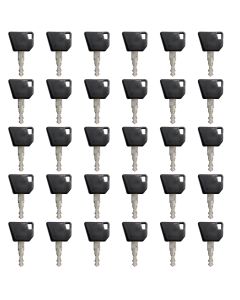 30 PCS Ignition Key 701/45501 For Volvo For Linde For Bobcat For Bomag For Caterpillar For Dynapac For Gehl For JCB For New Holland For Rayco For Terex For Vibromax