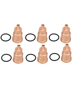 6 PCS Injector Sleeve Tube Copper 3183368 For Volvo For Mack