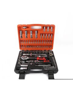 Candotool 94Pcs socket tool set Cr-V Tool Box Wrench Socket Set for auto repair