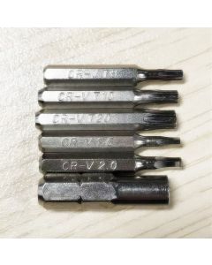 Candotool precision durable CRV Steel Allen bits carbon steel screwdriver bit