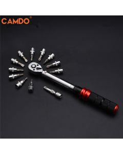 Candotool Hand Tool 1/4" 1/8" 1/2" Micrometer Torque Wrench Set