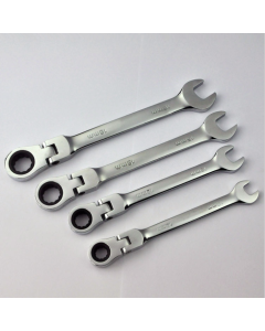 Wholesale Custom Chrome Vanadium Repairing 12pcs Flexible Ratchet spanner kit