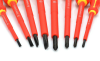 VDE 1000v insulated Phillips and slotted precision screwdrivers set