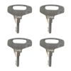 4PCS Ignition Keys 55240 For Kubota