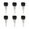 Ignition Start Starter Keys 6 PCS T0270-81840 for Kubota 