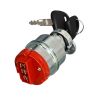 Ignition Switch with 2 Key KHR3078 Compatible with Case Excavator CX130 CX130B CX130C CX130D CX130D LC CX135SR CX145C SR CX160 CX160B CX160C CX160D