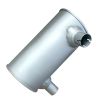 Muffler with Tail Pipe 6204-13-5210 Compatible With Komatsu PC60-7 PC60-7-B PC70-7 PC100-5 PC100-5 PC100-5C PC100L-5 PC120-5 PC130-5 PC100-5Z PC130-5 PC120-5X PC120-5 PC120-5C Engine 4D95