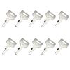 10 PCS Ignition Key 17001-00019 For Case For Takeuchi For New Holland For Gehl