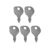 5PCS Ignition Switch Keys 725-0201 For Cub Cadet For Husqvarna For Lesco For Kohler For AYP For Craftsman For Snapper For Murray For John Deere For Scag