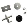 Cab Mounting Kit with Joint Bolt Assembly Damper Washer Nuts 6553709 for Bobcat
