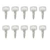 10PCS Ignition Swith Key 91A07-01910 For Mitsubishi For Caterpillar 