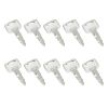 10PCS Ignition Swith Key 91A07-01910 For Mitsubishi For Caterpillar 