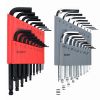 36PCS Set Of Allen Key CRV Long Arm Hexagon Key Tool Set Hex Wrench Ball End Hex Key