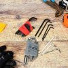 36pcs Repair Hand Tool Ball And Torx And Flat End Multifunction Spanner Hex Key Allen Wrench Tool Set