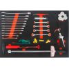 CAMDO Roller Cabinet Tool Chest Tray 24pcs CR-V Combination spanner And Socket Wrench Sets