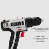 High quality Portable 20v Cordless Power Impact Driver Drill