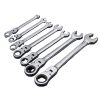 6-32 mm Flexible Head Combination Ratcheting Wrench Spanner