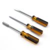4 pieces wood working tools carving chisel set with three color soft TPR handle