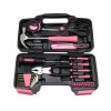 39pcs Household Women Hand Tool Sets /cute Tools Set/home Repair Ladies Tool Kit Pink Tool Set Tools And Hardware