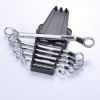 cheap machine Repair double ring wrench Hand Tools 6pcs combination spanner toolbox