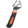 Candotool Adjustable big opening wrench with soft handle