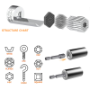 Free Shipping Universal Torque Wrench Head Set Socket Sleeve 7-19mm Power Drill