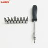 Chinese supply Candotool 46pcs Combination 1/4" hand tools socket ratchet wrench set for Car Repair