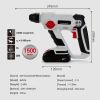 Low price Cordless Power Drill 20v Cordless Drill Lithium Ion Battery Drill