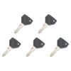 Ignition Key 198360-52160 5Pcs for Yanmar for John Deere for Kukje for Branson