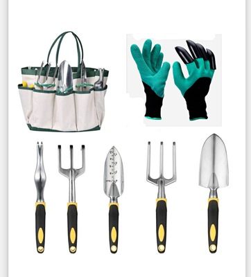 Candotool 7pcs garden kit Scissholster Garden Tool Kit Combination Set Gardenors with Nylon tote bag