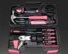39pcs Professional Lady Pink Hand Tools Combo Set Hand Tool Bag Tools Set For Woman
