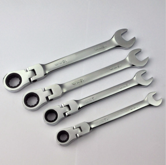 Wholesale Custom Chrome Vanadium Repairing 12pcs Flexible Ratchet spanner kit