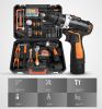 CAMDO High quality 46pcs Multi-Functional hand-actuated Impact Drill Set