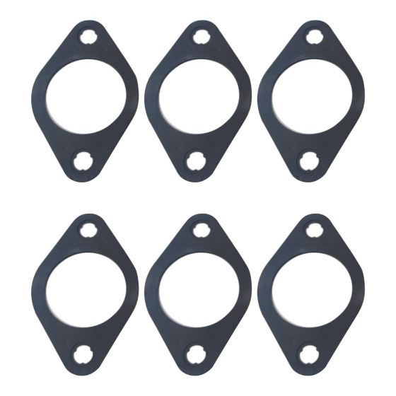 6Pcs Exhaust Manifold Gasket 3932063 for Cummins 