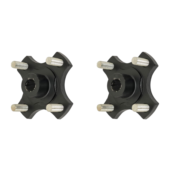 2PCS Rear Wheel Hub Flange Plate 604112 for EZGO 