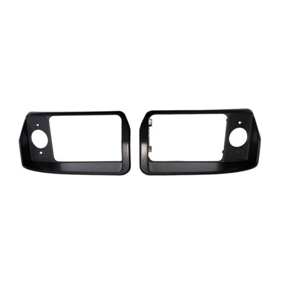 Black Headlight Bezels Passenger Driver 1016879 for Club Car