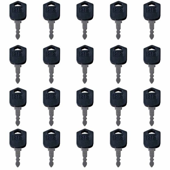 20Pcs Ignition Keys D554212 for Doosan 