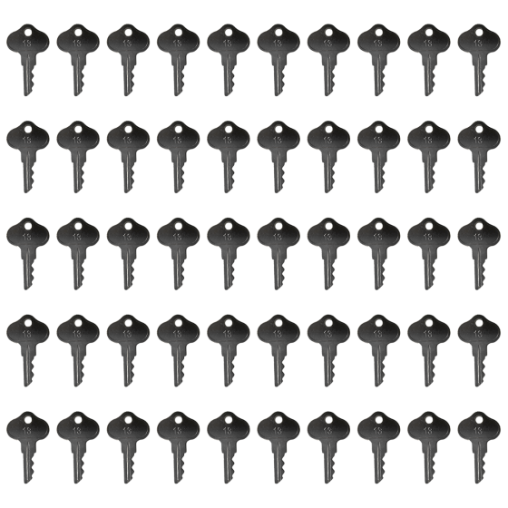 50Pcs 13 Ignition Keys for Bobcat for Cub Cadet