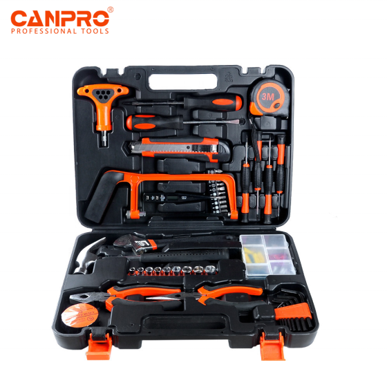 Candotool Household Hardware Repair Box Set 45pcs Tools set Combination Hand tool set