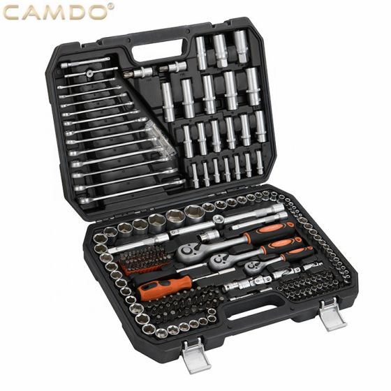 professional 215pcs sleeve set for auto repairing Wrench Tool Box Set for car
