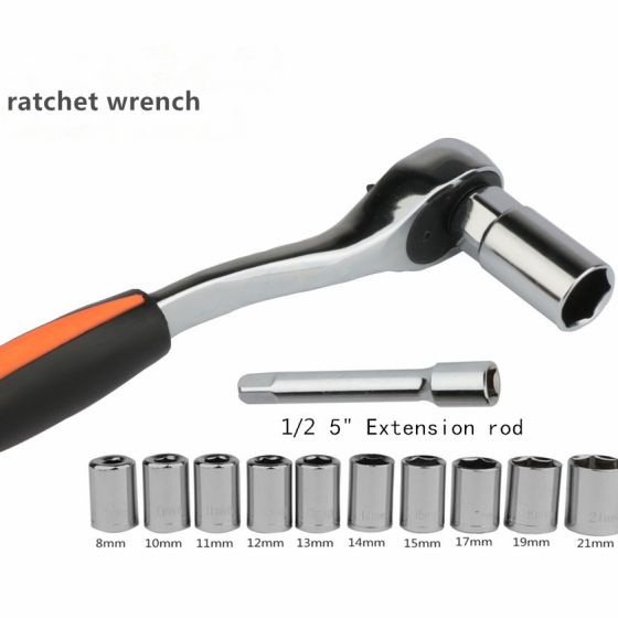 Wholesale Professional sockets Wrench Spanner Tool Quick Release Ratchet Wrench Set